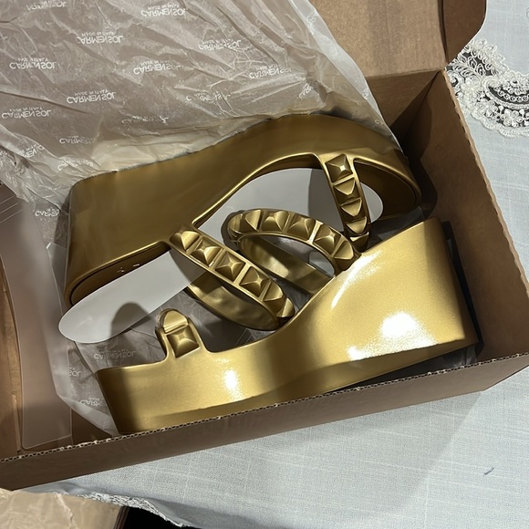 Tonino Mid Wedge - Metallic Jelly GOLD - Picture 7 of 9